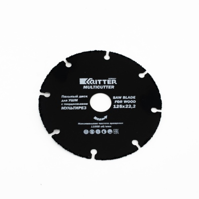 Диск пильный Ritter Multi 125х22,2х1,0 для УШМ 
