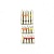 Набор бит Bohrer 25мм (PH1;PH2;PH3;PZ1;PZ2;PZ3;T10;T20;T25;T30) и 50мм (PH2*2;PZ2*2;PH3) (сталь S2) (15 предметов)