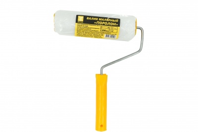 Валик малярный MosTek "Поролон" 200 мм d=48 мм (вспененный пенополиуретан) (с сборе, бюгель 6 мм) (50/1)