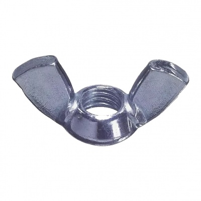 ПРОМ Гайка М8 барашковая, оцинк. DIN 315 (Коробка ~ 4 000 шт.) (цена за 1000 шт)