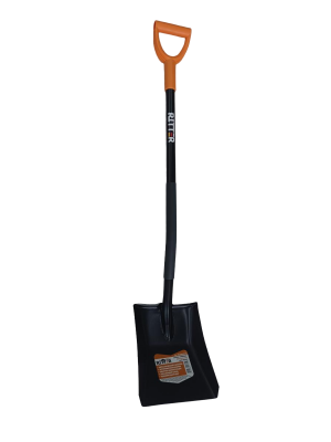 Лопата совковая Ritter Garden SolidS2 (для бетона, стальной черенок, сварное соединение, ручка ABS пластик) (6/1)
