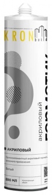 Акриловый герметик KRONbuild (белый) 280мл
