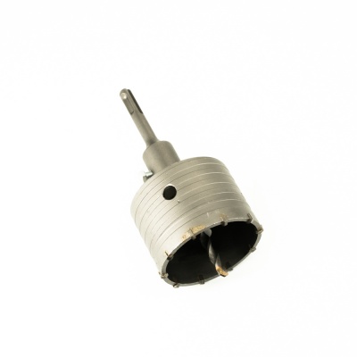 Коронка SDS+ Bohrer 80 мм по бетону твердосплавная ударная (в сборе)