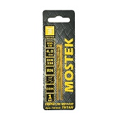 Сверло по металлу MosTek  4,0 мм HSS-TiN (титан - нитридное покрытие) DIN 338 RN (1 шт в блистере) (1000/250/10)