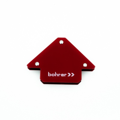 Уголок магнитный для сварки Bohrer M3 (3") 45°\90°\135° 25LBS (до 11 кг удержание) (блистер)