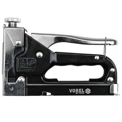 Степлер металлический 4-14мм, с плавной регулировкой силы удара