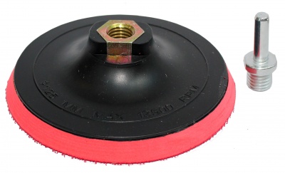 Тарелка опорная Bohrer 150 мм (крепление на липучке Velcro)