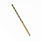 Сверло по металлу Ritter EC  5,0 мм удлиненное (HSS-G M2 Gold&Black) DIN 340 RN (1 шт в блистере) (500/125/1)