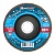 Круг "Луга" (КЛТ 1) Professional 125х22 Р40 (зерно 40) Лепестковый Торцевой (прямой профиль) Упаковка 10 шт.