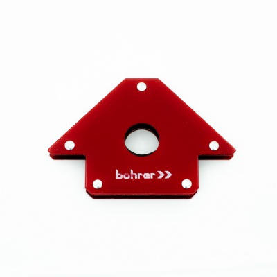 Уголок магнитный для сварки Bohrer M6 (6") 45°\90°\135° 100LBS (до 45 кг удержание) (блистер)