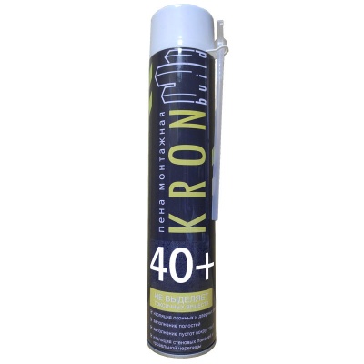 Бытовая монтажная пена KRONbuild 40+ , 600 мл